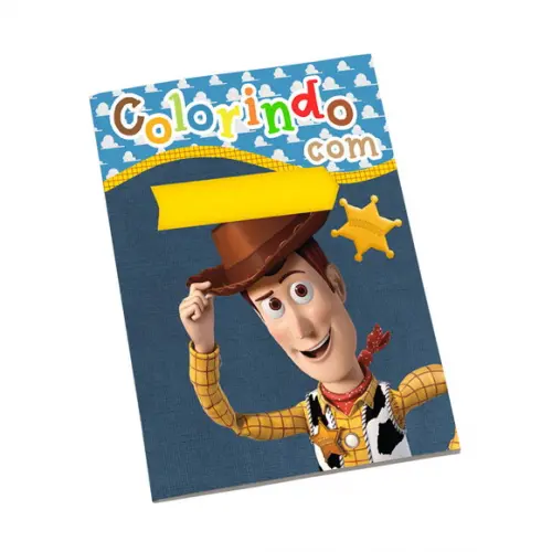Revistinha para Colorir Tema Toy Story