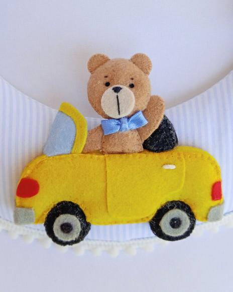 Guirlanda Porta Maternidade - Ursinho e Carros