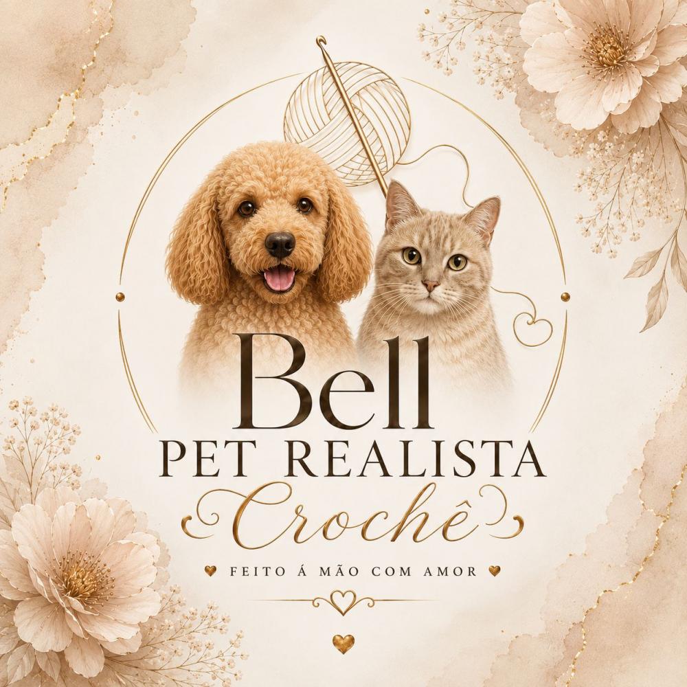 BELL PET REALISTA E CROCHE
