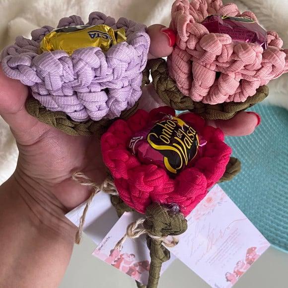 Flor Porta Bombom