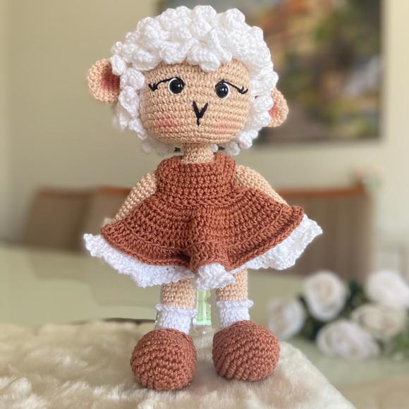 Ovelhinha Amigurumi