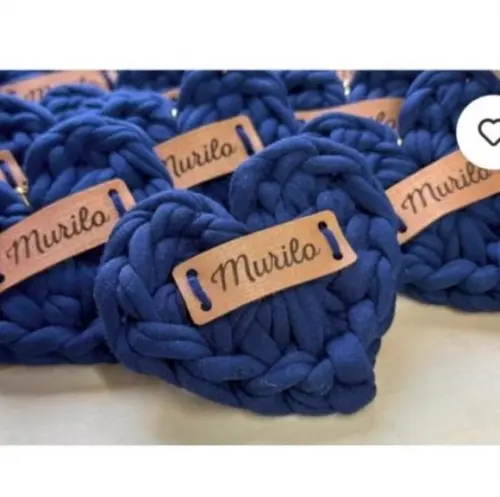 Chaveiro Coração Fita Personalizada