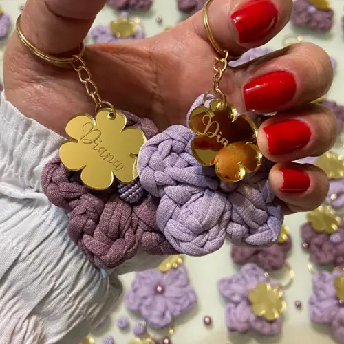 Chaveiro Florzinha sem Tag