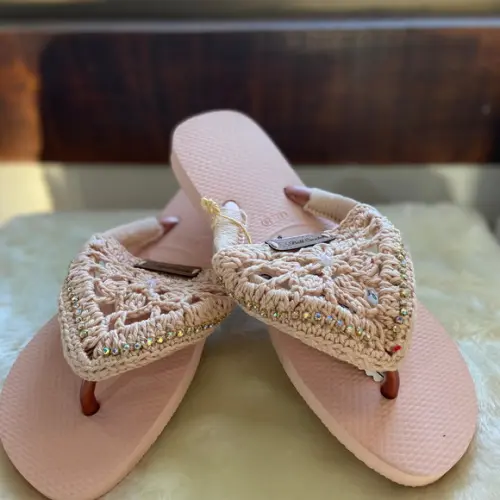 Chinelo Personalizado Crochê