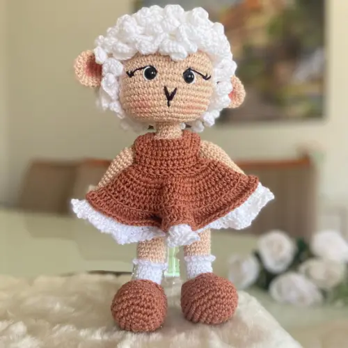 Ovelhinha Amigurumi