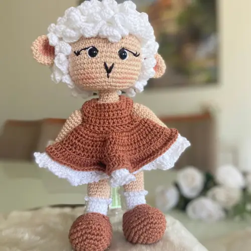 Ovelhinha Amigurumi