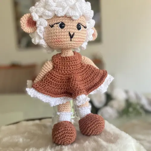 Ovelhinha Amigurumi