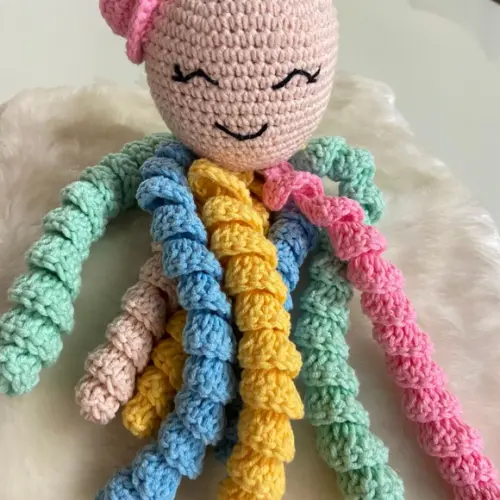 Polvinho Colorido Amigurumi