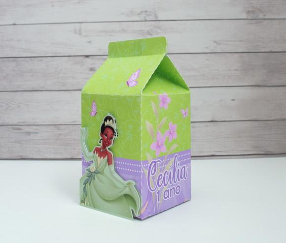 Kit 15 Caixas Princesa Tiana Personalizadas