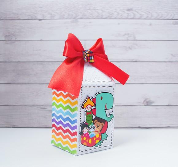 Kit 50 Caixas Brinquedos Personalizadas