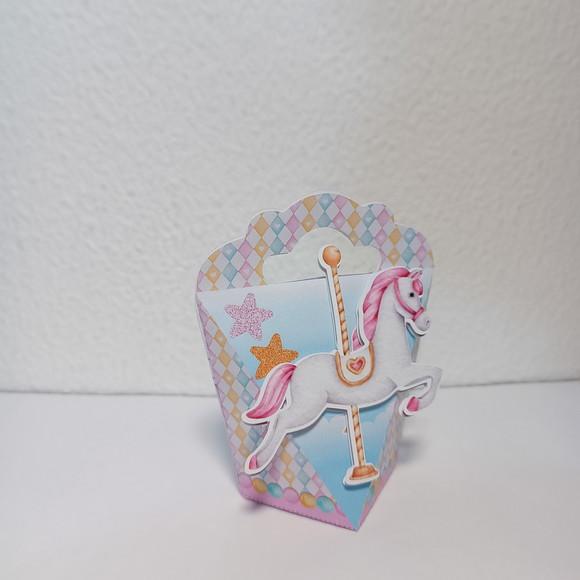 Kit Festa Personalizados 15 Peças Circo Rosa Aquarela