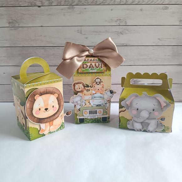 Kit Festa Personalizados Safari Baby (15 Peças)