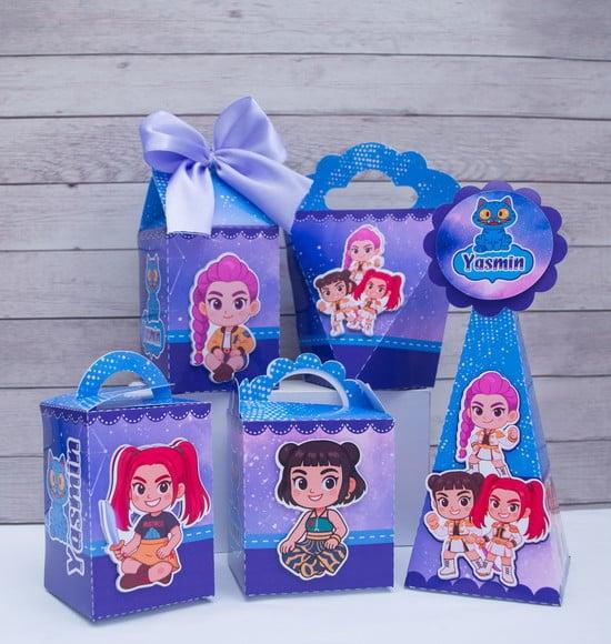 Personalizados Guerreiras do K-pop Cute (50 Peças)