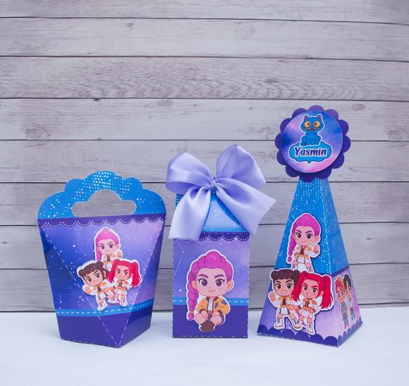 Personalizados Guerreiras do K-pop Cute (50 Peças)