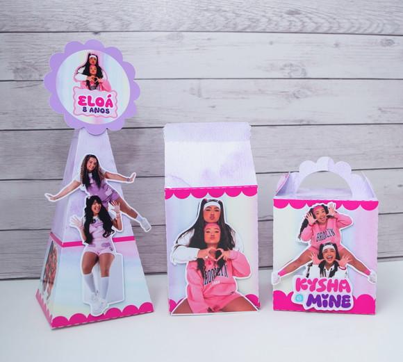 Personalizados Kysha e Mine Cute (25 Peças)