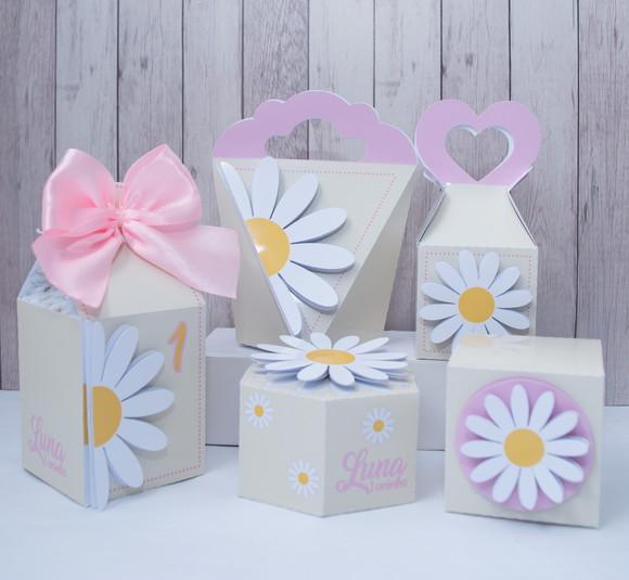 Personalizados Margaridas (15 Peças)