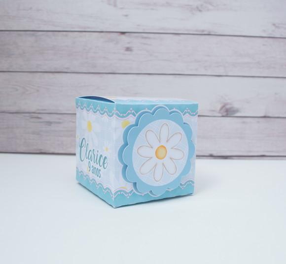Personalizados Margaridas Azul (15 Peças)