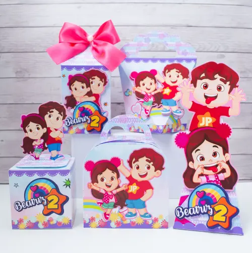 Personalizados MARIA CLARA E JP (30 peças) Kit Caixas
