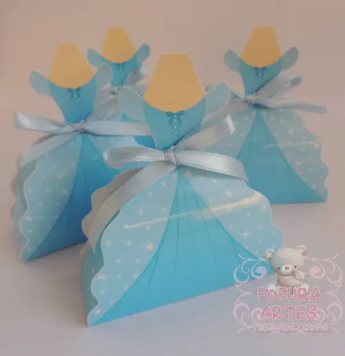 21 Caixinhas Vestido Princesas