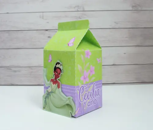 Kit 15 Caixas Princesa Tiana Personalizadas