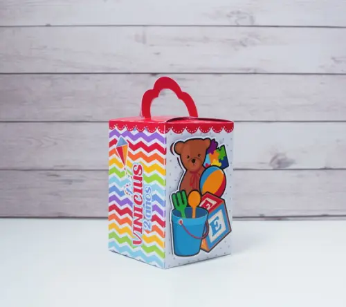 Kit 30 Caixas Brinquedos Personalizadas
