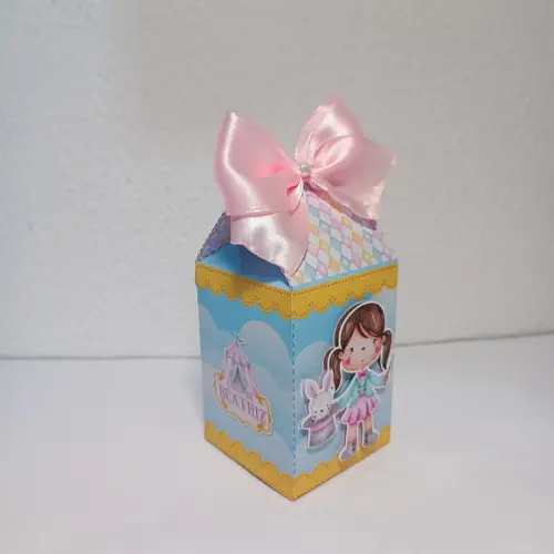 Kit Festa Personalizados 15 Peças Circo Rosa Aquarela