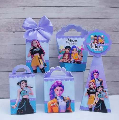 Personalizados Guerreiras do K-pop (15 Peças)