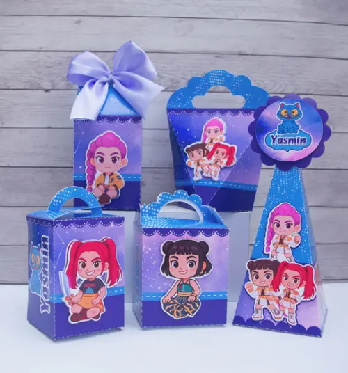 Personalizados Guerreiras do K-pop Cute (40 Peças)