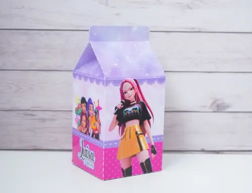 Personalizados Guerreiras do K-pop Rosa (15 Peças)