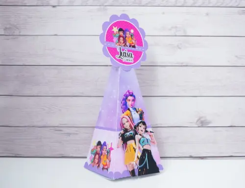 Personalizados Guerreiras do K-pop Rosa (50 Peças)