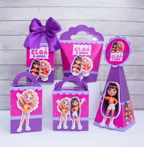 Personalizados Kysha e Mine Cute (50 Peças)