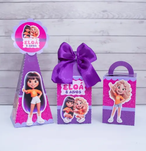 Personalizados Kysha e Mine Cute (50 Peças)