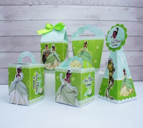 Personalizados Princesa Tiana (30 Peças)