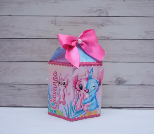 Personalizados Stitch e Angel (15 Peças)