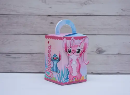 Personalizados Stitch e Angel (20 Peças)