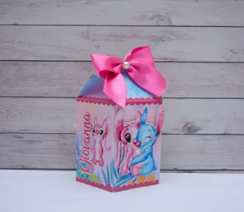 Personalizados Stitch e Angel (30 Peças)
