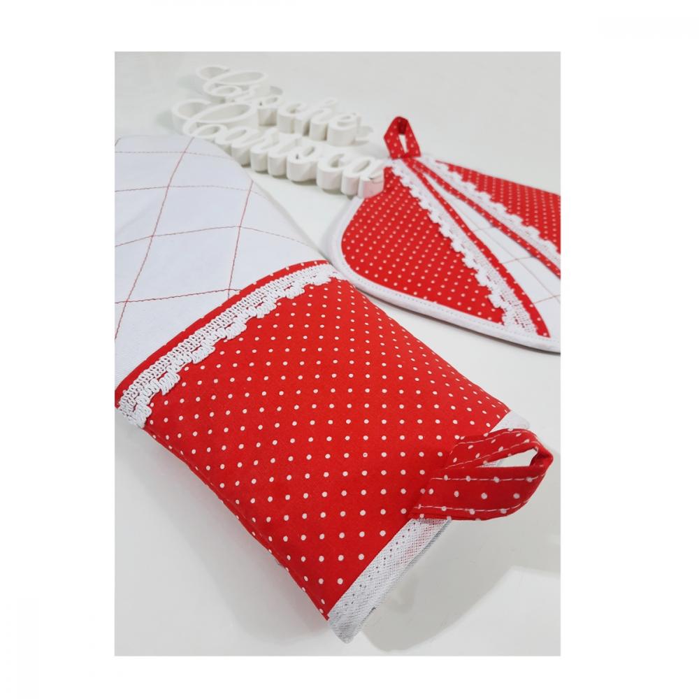 Duo kit Luva térmica e Pegador Térmico ESCOLHA CORES