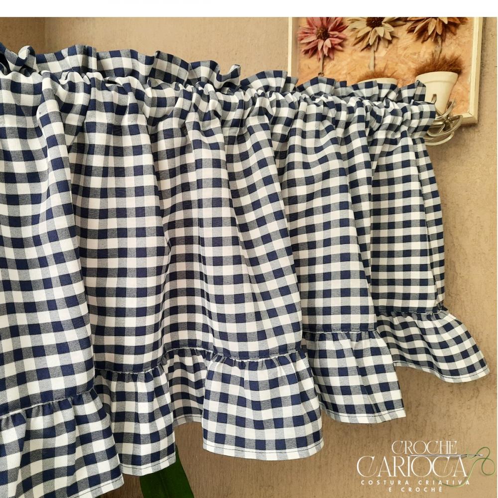 Bandô xadrez sob medida e escolha cores