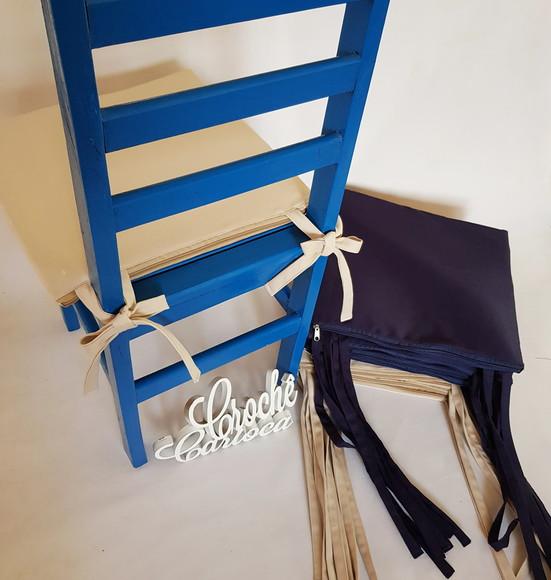 Almofada Futon para Cadeira Escolha Cor