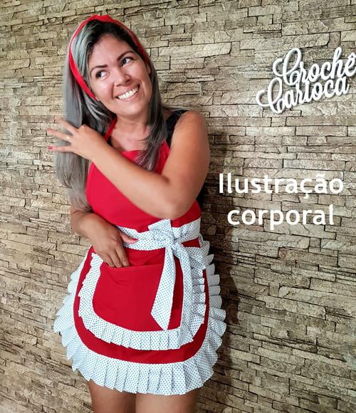 Avental para Cozinha Culinária Escolha Cores