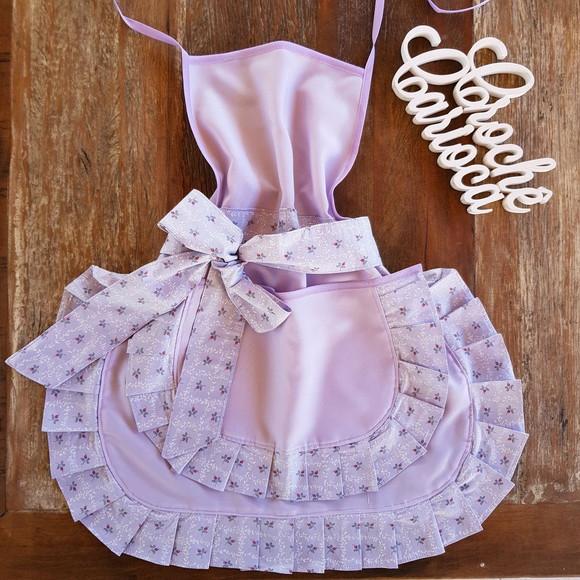 Avental Primavera Lilás Candy