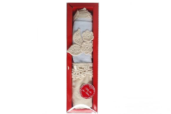 Box Pano de Prato Natural Boho Lembrancinha Presente