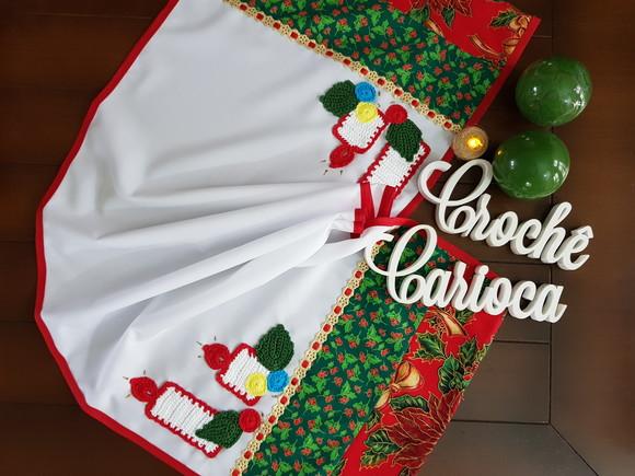 Caminho de mesa para natal - Personalize medidas e cores
