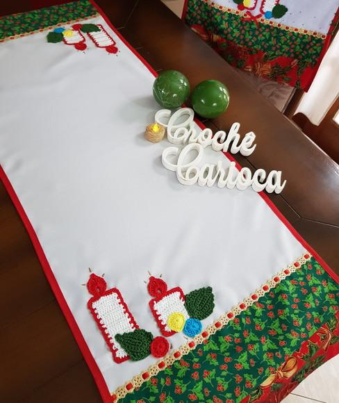 Caminho de mesa para natal - Personalize medidas e cores