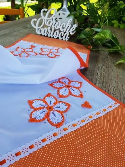 Caminho de Mesa Tecido 140 x 40 Escolha Cores e Medidas