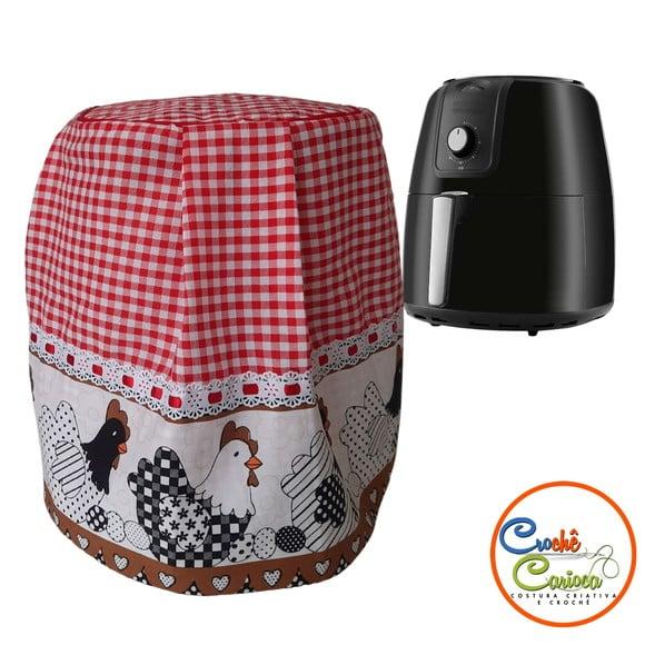 Capa Airfryer Fritadeira Elétrica Escolha Cor e Sob Medida