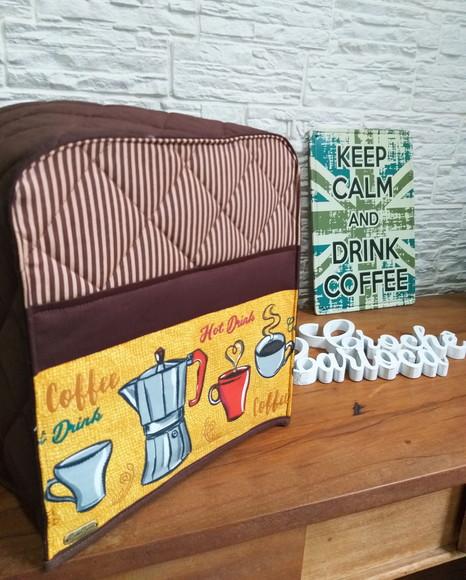 Capa Cafeteira Oster Prima Latte 32x38x22 ou Sob Medida