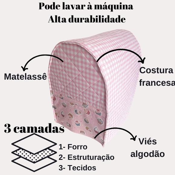 Capa de Batedeira Planetária Kitchenaid Patchwork