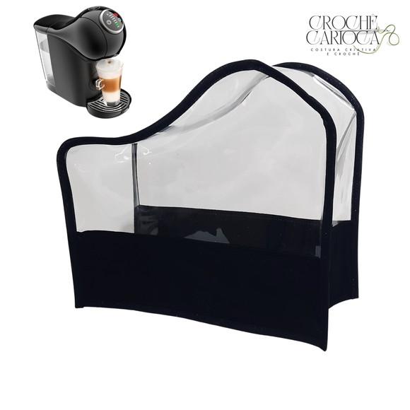 Capa de Cafeteira Dolce Gusto Genio Pvc Grosso e Tecido