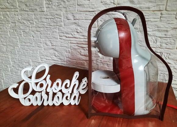 Capa de Cafeteira Dolce Gusto Plástico Cristal Grosso